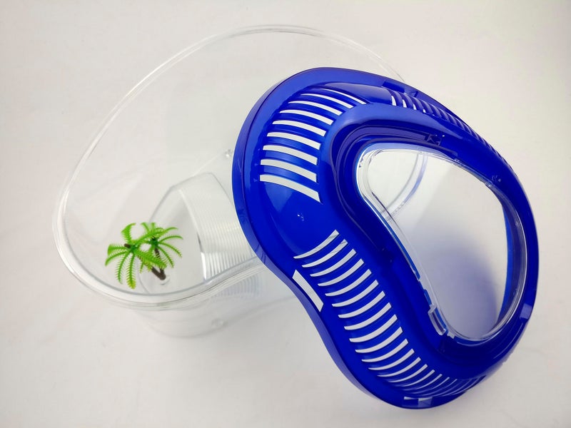 OMEM Portable Reptile House Terrarium Habitat Clear and Breathable (Medium) - Image 3